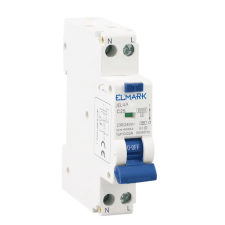 Elmark 40506AELEKTRONIKUS DPN JEL9A 6kA 2P 40A/30mA RCBOJEL9A villanyszerelés