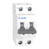 Elmark 41265DC62 kismegszakító 10A 2P 6KA 500V C görbe napelemes rendszerekhezC62DC PV