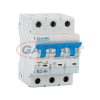 Elmark 41312C/B kismegszakító, jelölhető C103L 50A 3P 10kA , B karakterisztika