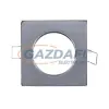Elmark 89154 Süllyesztett szögletes spot lámpatest, 12V, max. 50W, szatén nikkel, rozsdamentes acél, 85x85mm, A++-E