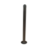 Elmark 93SP100BL "SP100" kültéri lámpaoszlop, fekete, 1000mm, d=60mm, fém