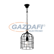 Elmark 955CAGE1/BL CAGE függeszték 1xE27 fekete IP20 230V világítás