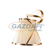 Elmark 955ELIZABETH1WL/G ELIZABETH fali lámpa 1XE27 arany IP20 230V világítás