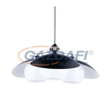 Elmark 956633BL "Sentor" csillár, 3xE27, fekete, A++-E világítás