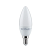 Elmark 99LED917 LED fényforrás, SMD, C37, E14, 8W, 230V, 800lm, 2700K, A+, 30000h