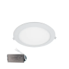 Elmark 99XLED620E STELLAR LED panel süllyesztett KEREK 24W 4000K+INVERTERREL 1800lm IP40 230V alumínium