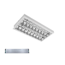 Elmark 9LBM260LEDCWE LENA-V 2X10W 6400K BM 30/600 lámpatest vészvilágítással világítás