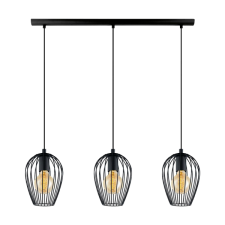 Elmark - Adria Csillár Fekete (3) világítás