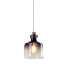 Elmark Alma függeszték-fa/kék-1xE27-Elmark világítás