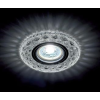 Elmark Beépíthető spot lámpatest kristály kör CR-774 3W 4000K