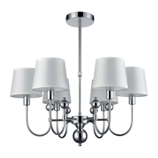 Elmark Carmen Csillár 6xE27 fehér/króm - Elmark világítás