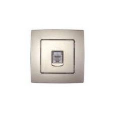 Elmark City számítógép dugalj pezsgő RJ45 CAT5E villanyszerelés