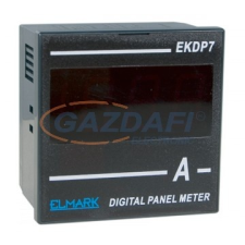 Elmark digitális feszültségmérő , DC, EKDP7-DV, 110-240V, 2-700V mérőműszer
