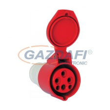 Elmark ipari lengő dugalj, 400V, 16A, 3P+E, IP44 villanyszerelés