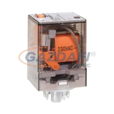 Elmark ipari relé, 24V DC, 384 Ohm, 3Z+3NY villanyszerelés