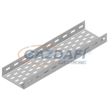 Elmark kábeltálca, rozsdamentes acél, 40x150x0,8mm, 2.5m hosszú darabok villanyszerelés