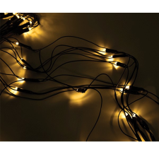 Elmark Karácsonyi LED háló fény 2x1,5m IP44 meleg fehér adapterrel karácsonyfa izzósor
