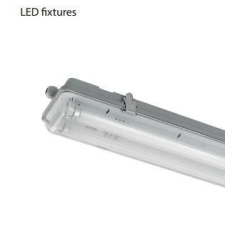 Elmark Led fénycsővel szerelt por és páramentes lámpatest 2x24W 6400K világítás