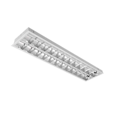 Elmark LED fénycsővel szerelt süllyesztett tükrös armatúra 2x18W 6400K világítás