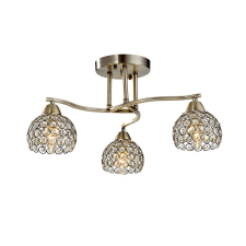 Elmark LIZA CSILLÁR 3XE14 ANTIK SÁRGARÉZ világítás