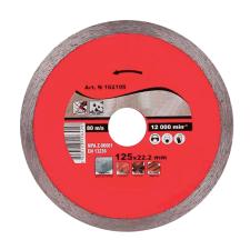 Elmark M516310 WET GYÉMÁNT VÁGÓKORONG, TÉGLA, KŐ ÉS BETON 125Х22.2mm villanyszerelés
