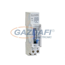 Elmark mechanikus időrelé, TM-180, 230V, 1Z, 15min-24h villanyszerelés