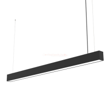 Elmark Mennyezeti függeszthető lineáris LED lámpatest (24W) fekete ház - 4000K világítás