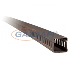 Elmark perforált kábelcsatorna,40x40mm, 2m/db, szürke villanyszerelés
