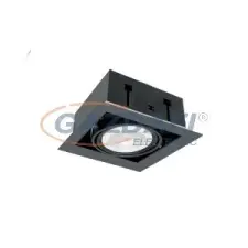 Elmark QUAD112 Süllyesztett LED lámpa 12W 1XE27 4000K sötétszürke világítás
