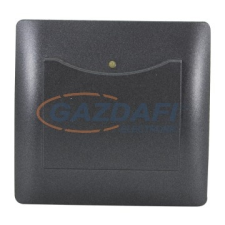 Elmark "Rhyme" süllyesztett kártyaolvasó kapcsoló, metál grafit villanyszerelés