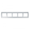 Elmark Rhyme vízszintes ötös keret Szürke metál