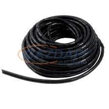 Elmark spirál gégecső, 6/8mm, fekete villanyszerelés
