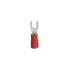 Elmark szigetelt, ónozott réz villás saru, SVS1.25-4, 0.5-1mm2, piros, 100db/csomag