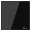 Elmark TX2-195018 WI-FI SMART SWITCH BLACK, SINGLE EU TYPE
