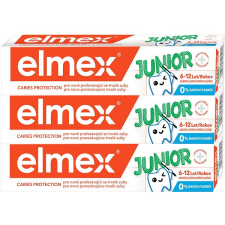 Elmex Junior 3 × 75 ml fogkrém