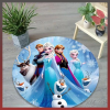  Elsa Princess szőnyeg jéggel és hóval kerek 80 cm DT1136331