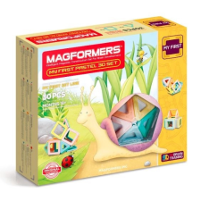 Első Magformers Pasztell 30 darabos készlet mágneses építőjáték