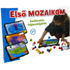 Első mozaikom - Beillesztős fejlesztőjáték - Vadállatok kreatív és készségfejlesztő