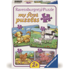 Első puzzle Állatcsaládok a farmon puzzle, kirakós