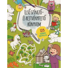  Első színező és rejtvényfejtő könyvem - 128 színes oldallal gyermek- és ifjúsági könyv
