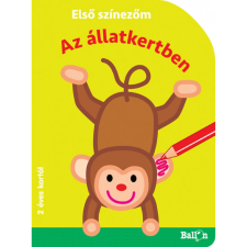  Első színezőm – Az állatkertben gyermek- és ifjúsági könyv