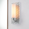 Elstead Lighting Elstead glamour klasszikus fürdőszobai lámpa ziggy ezüst elsziggy1-ls