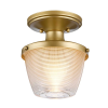 Elstead Lighting Elstead glamour modern mennyezeti lámpa dublin sárgaréz elsqz-dublin-sf-pnbr