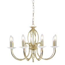 Elstead Lighting Elstead klasszikus csillár aegean sárgaréz elsag8-pol-brass világítás