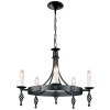 Elstead Lighting Elstead klasszikus csillár belfry fekete elsby5-black
