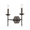 Elstead Lighting Elstead klasszikus fali lámpa crown szürke elscrown2