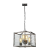 Elstead Lighting Elstead loft modern függeszték louvre szürke elslouvre-4p