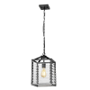 Elstead Lighting Elstead modern vintage függeszték louvre szürke elslouvre-1p