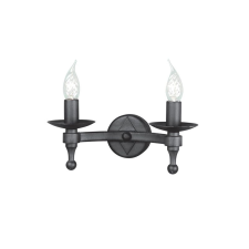 Elstead WARWICK fekete falikar (ELS-WR2-GRAPHITE) E14 2 izzós IP20 világítás