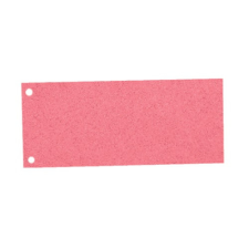 Elválasztócsík karton Esselte 105x240 mm piros 20995 regiszter és tartozékai